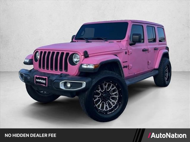 Used 2022 Jeep Wrangler Unlimited Sahara AWD/4WD image 1