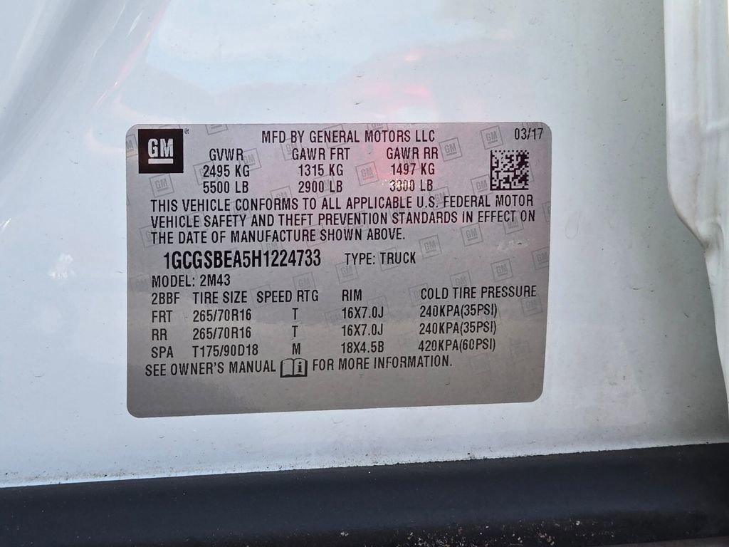 Used 2017 Chevrolet Colorado W/T image 19