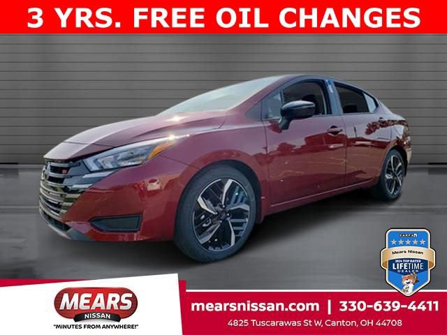 New 2025 Nissan Versa SR w/ Trunk Package image 1