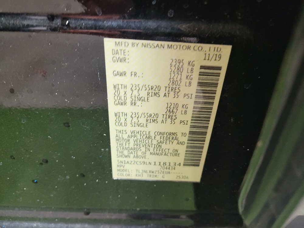 Used 2020 Nissan Murano SL w/ Cargo Package image 33