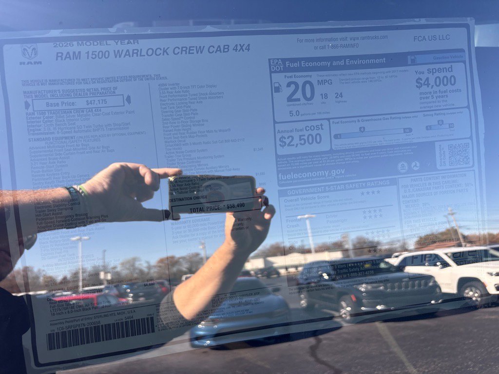 New 2026 RAM 1500 Classic Warlock image 21