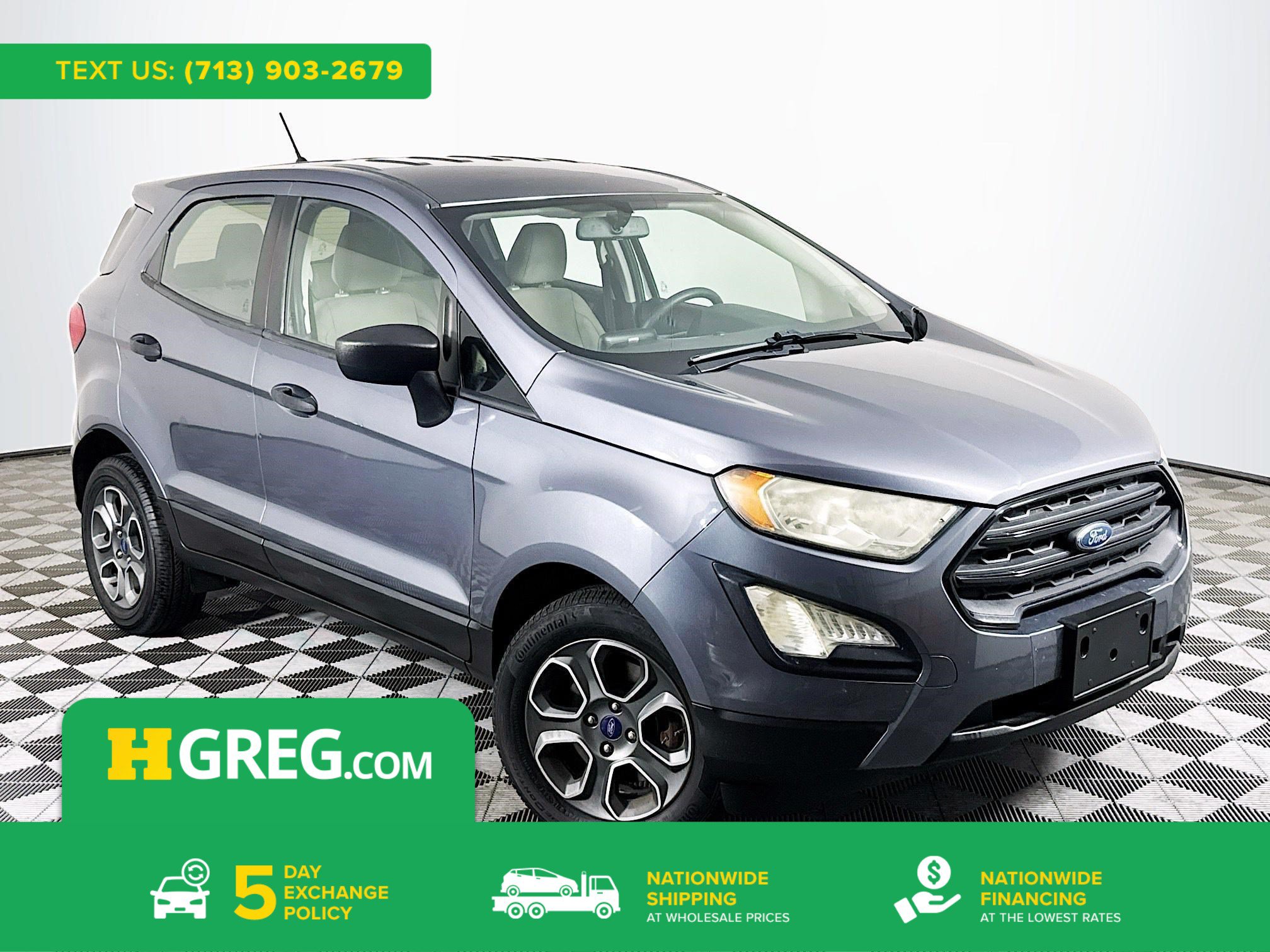 Used 2018 Ford EcoSport S FWD video 1