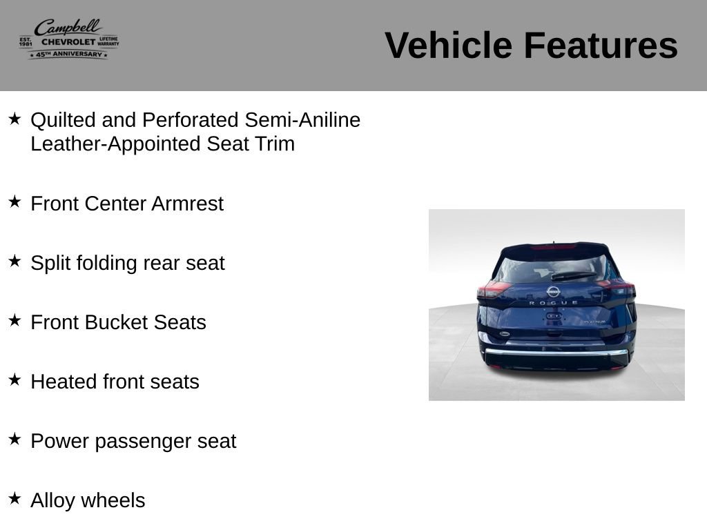 Used 2025 Nissan Rogue Platinum FWD image 10