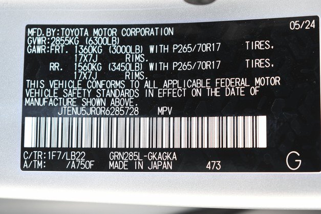 Certified 2024 Toyota 4Runner SR5 Premium w/ Moonroof Package AWD/4WD image 34