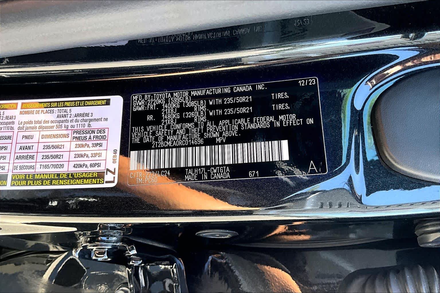 Certified 2024 Lexus RX 500h F Sport w/ Convenience Package AWD/4WD image 35