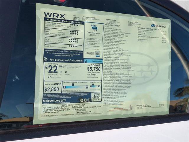 New 2026 Subaru WRX Premium image 20