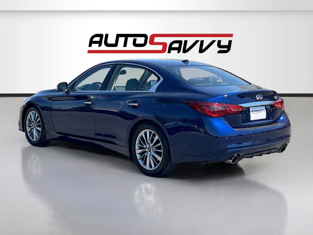 Used 2024 INFINITI Q50 Luxe w/ Cargo Package RWD image 5