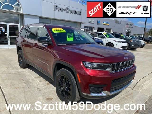 Used 2022 Jeep Grand Cherokee L Laredo w/ Luxury Tech Group I AWD/4WD image 1