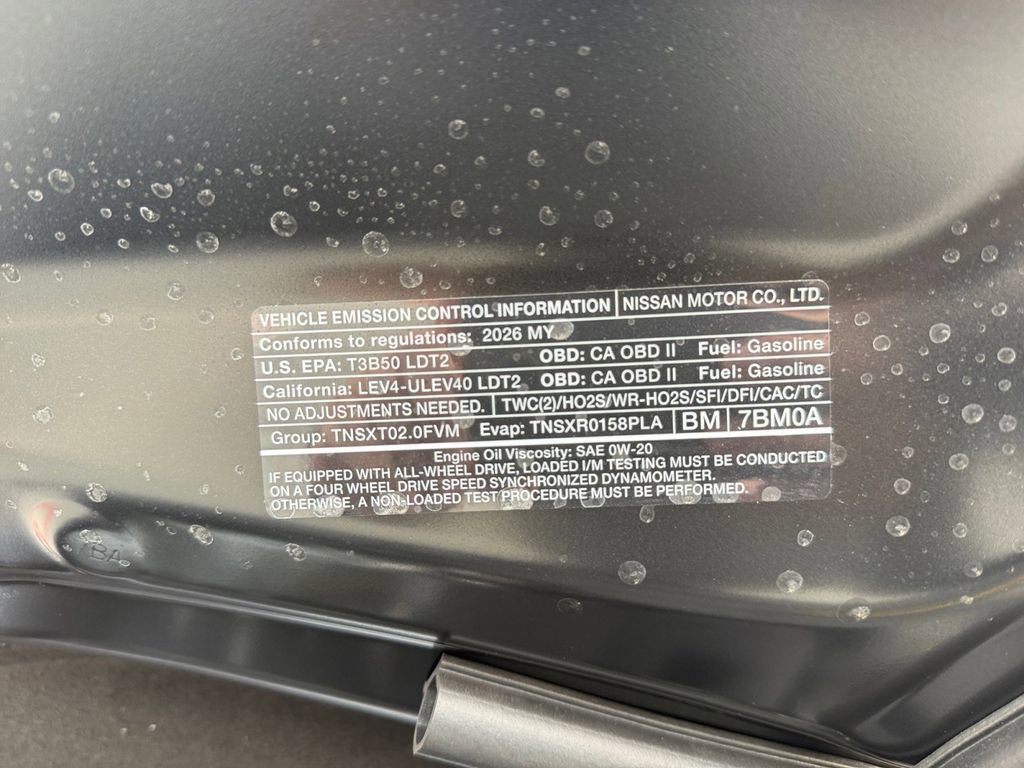 New 2026 Nissan Murano SL image 32