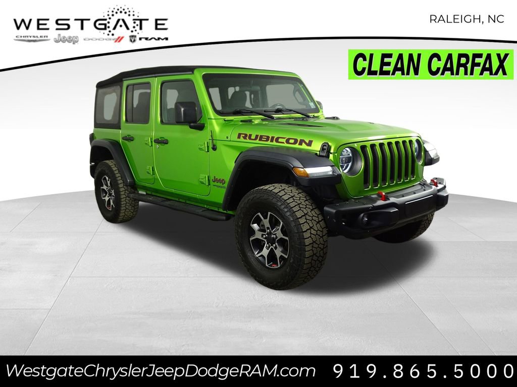 Used 2020 Jeep Wrangler Unlimited Rubicon w/ Steel Bumper Group