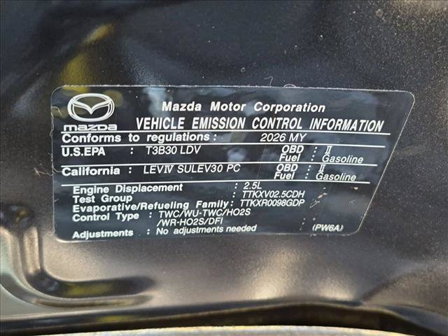 New 2026 MAZDA MAZDA3 Carbon AWD/4WD image 19