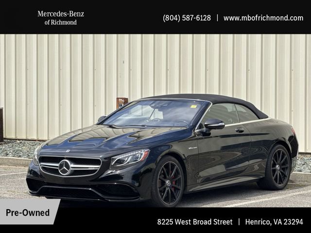 Used 2017 Mercedes-Benz S 63 AMG 4MATIC Cabriolet