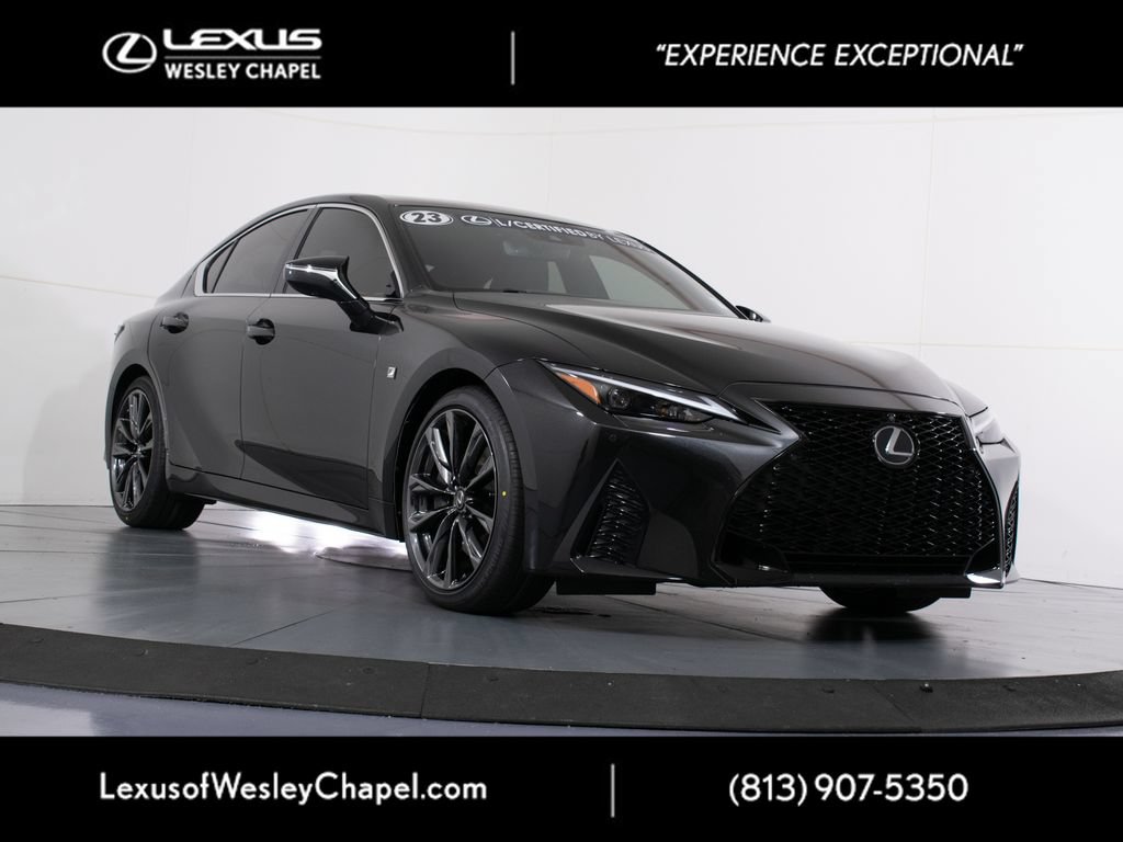 Certified 2023 Lexus IS 350 F Sport w/ Navigation Package RWD image 1
