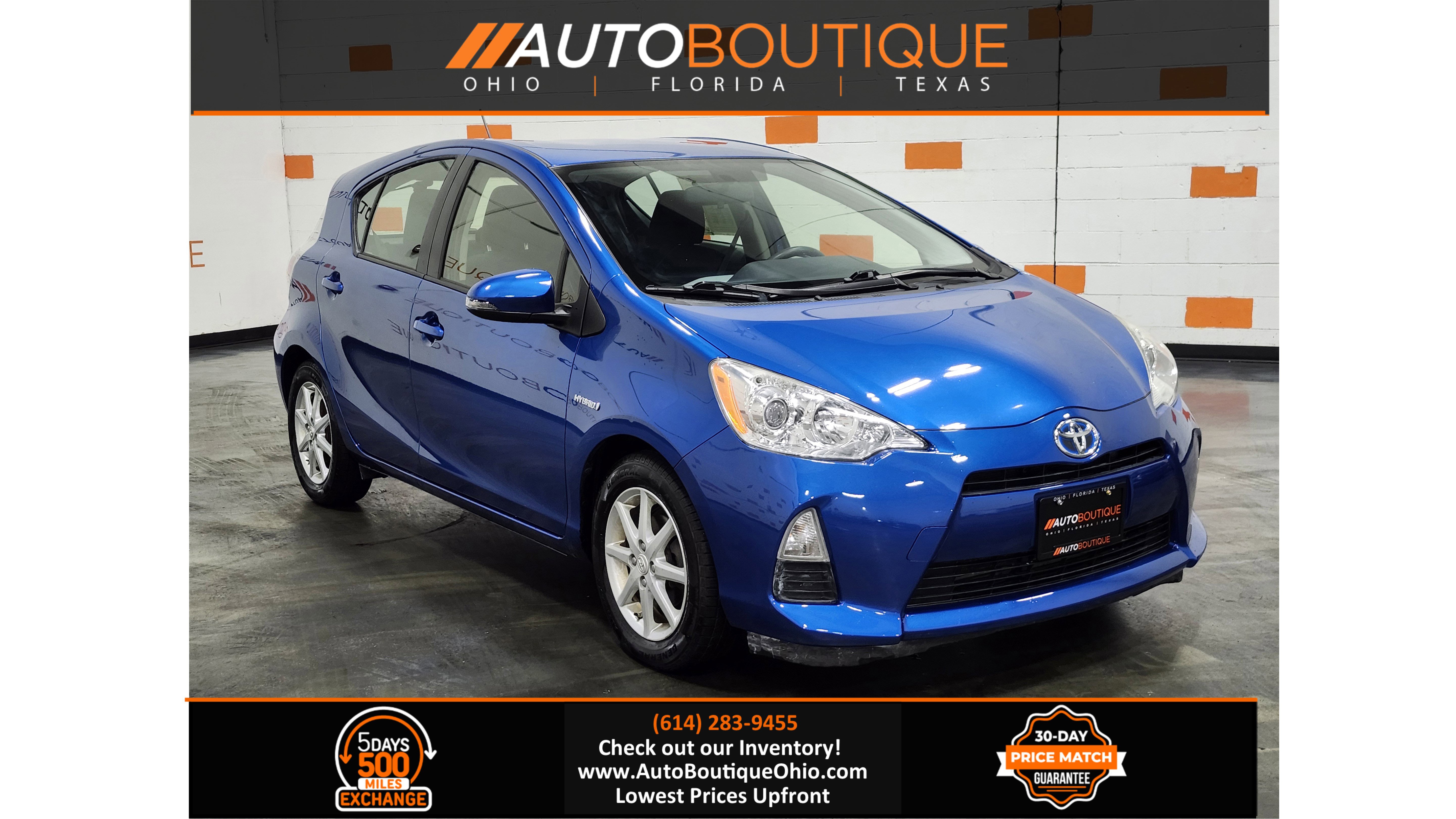 Used 2012 Toyota Prius C One