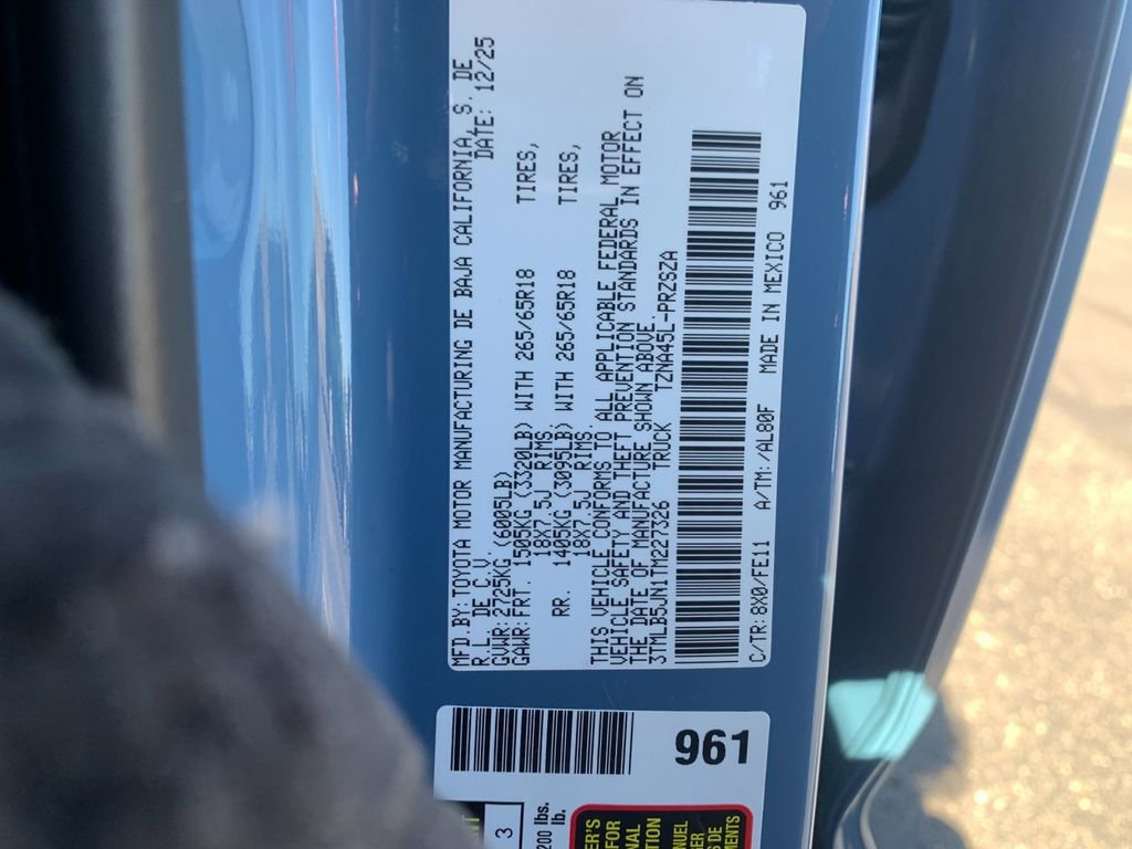 New 2026 Toyota Tacoma TRD Sport AWD/4WD image 32