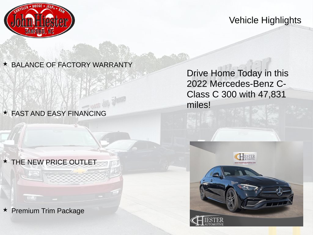 Used 2022 Mercedes-Benz C 300 Sedan image 5