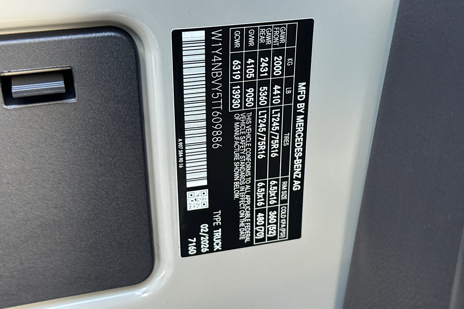 New 2026 Mercedes-Benz Sprinter 2500 image 29