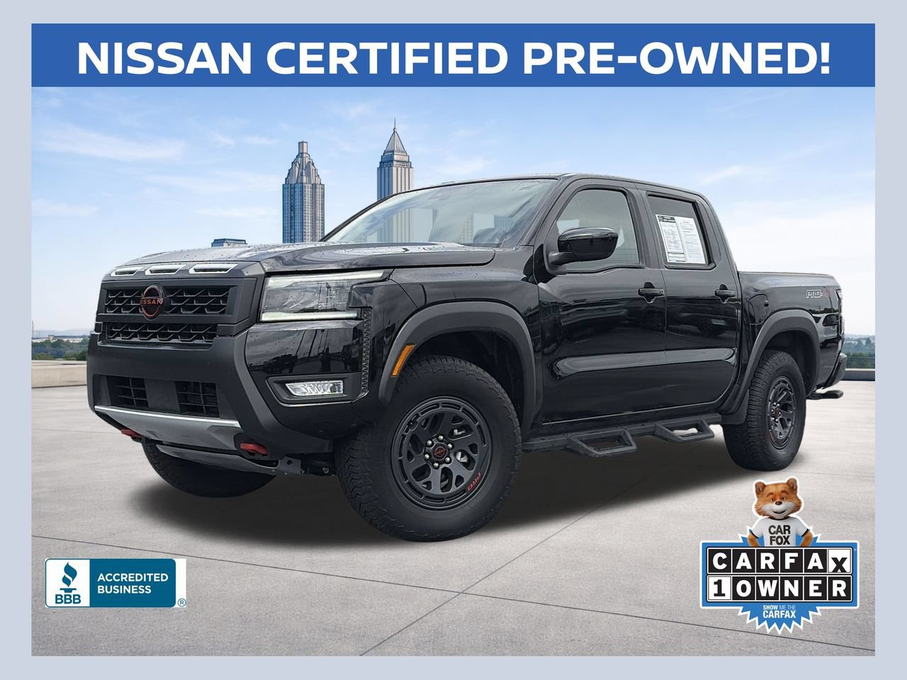 Certified 2026 Nissan Frontier PRO-4X w/ Tow Package AWD/4WD image 1