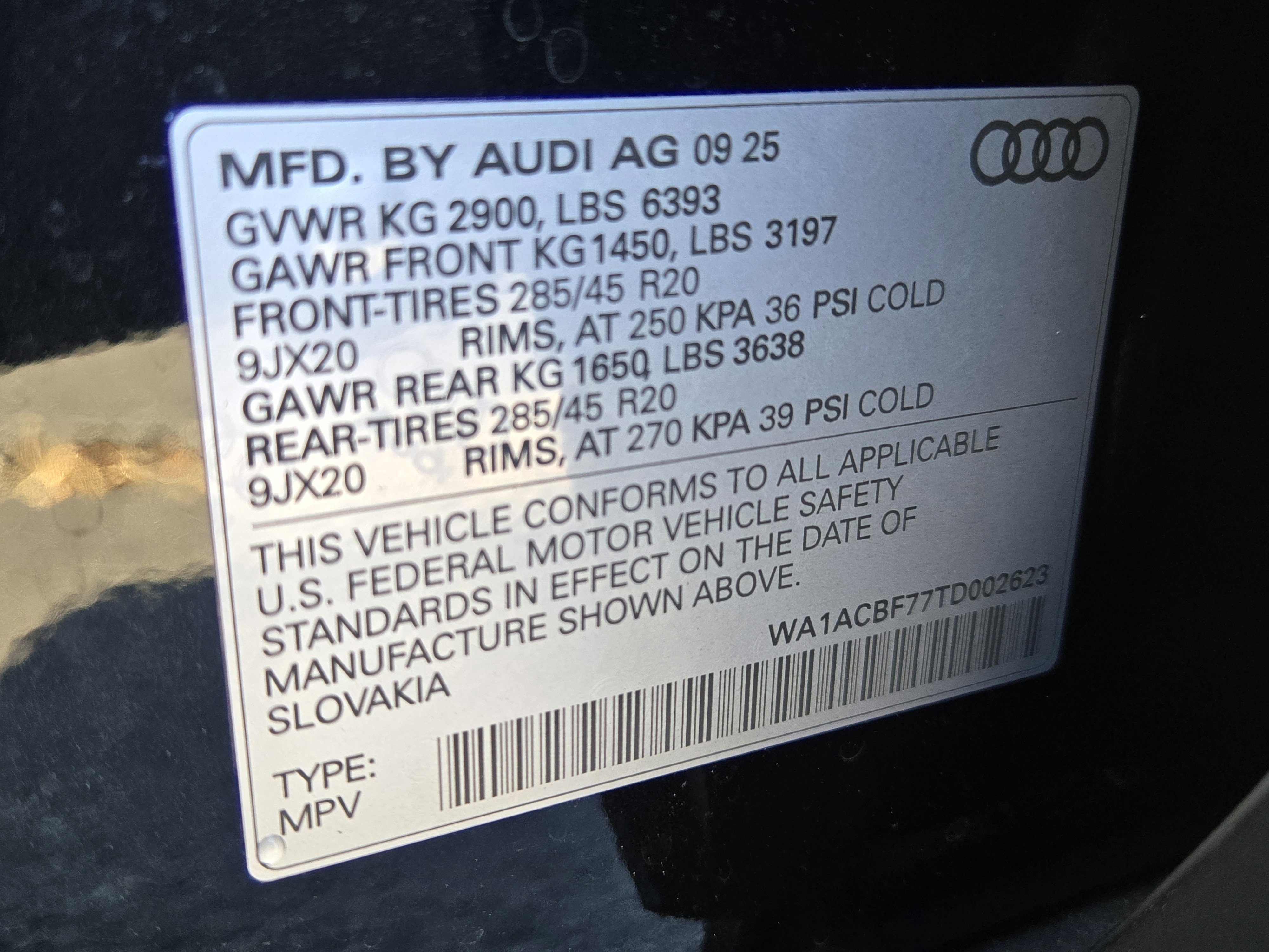 New 2026 Audi Q7 2.0T Premium image 51