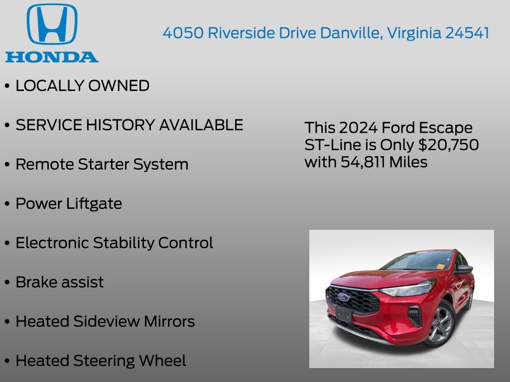 Used 2024 Ford Escape ST-Line AWD/4WD image 12