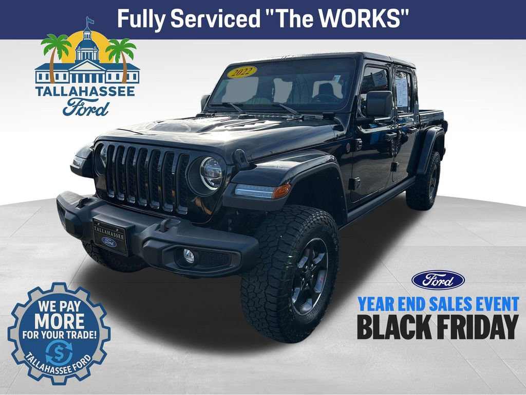 Used 2022 Jeep Gladiator Rubicon w/ LED Lighting Group
