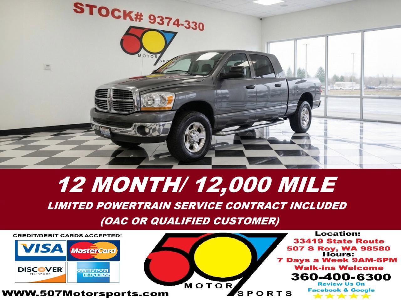 Used 2006 Dodge Ram 1500 Truck SLT w/ Trailer Tow Group image 1