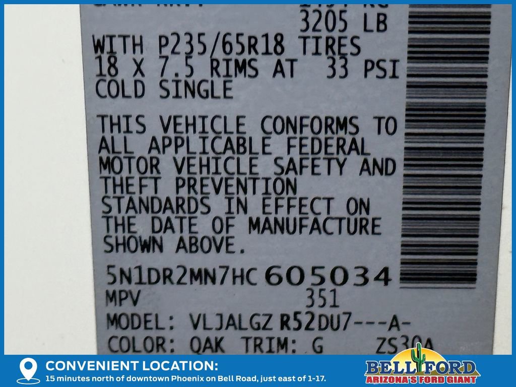 Used 2017 Nissan Pathfinder SL w/ Cargo Package image 15