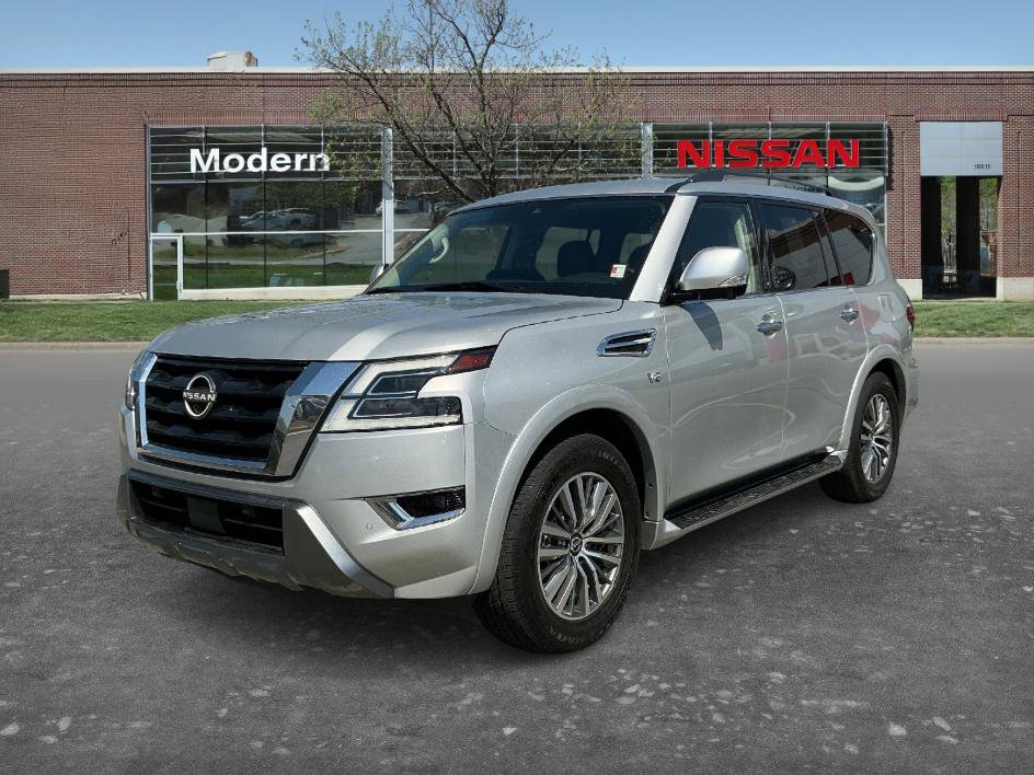Used 2021 Nissan Armada SL w/ Captain's Chairs Package