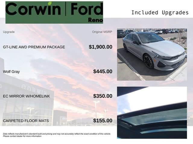 Used 2022 Kia K5 GT-Line w/ GT-Line Awd Premium Package image 3