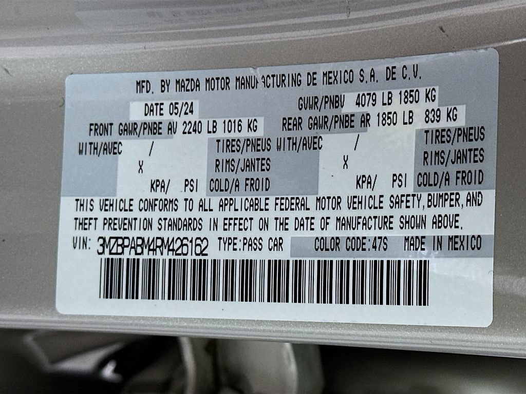 Used 2024 MAZDA MAZDA3 s FWD image 31