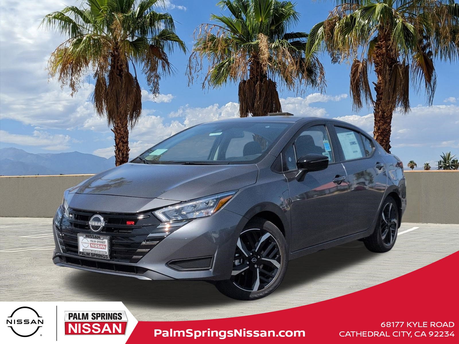 New 2025 Nissan Versa SR w/ Trunk Package