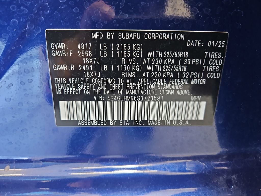 Used 2025 Subaru Crosstrek 2.5i Limited w/ Crosstrek Mirror Package image 20