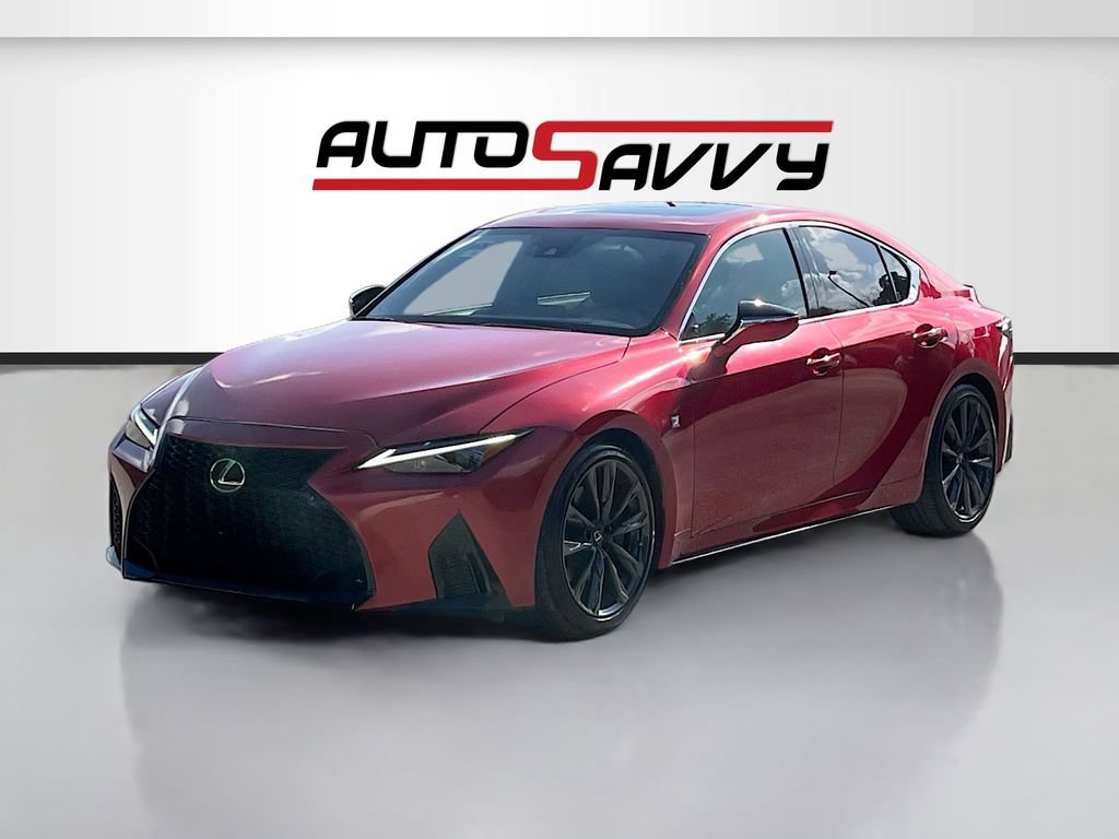 Used 2021 Lexus IS 350 F Sport w/ Navigation Package RWD image 3