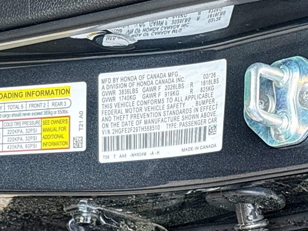 Used 2026 Honda Civic LX image 36