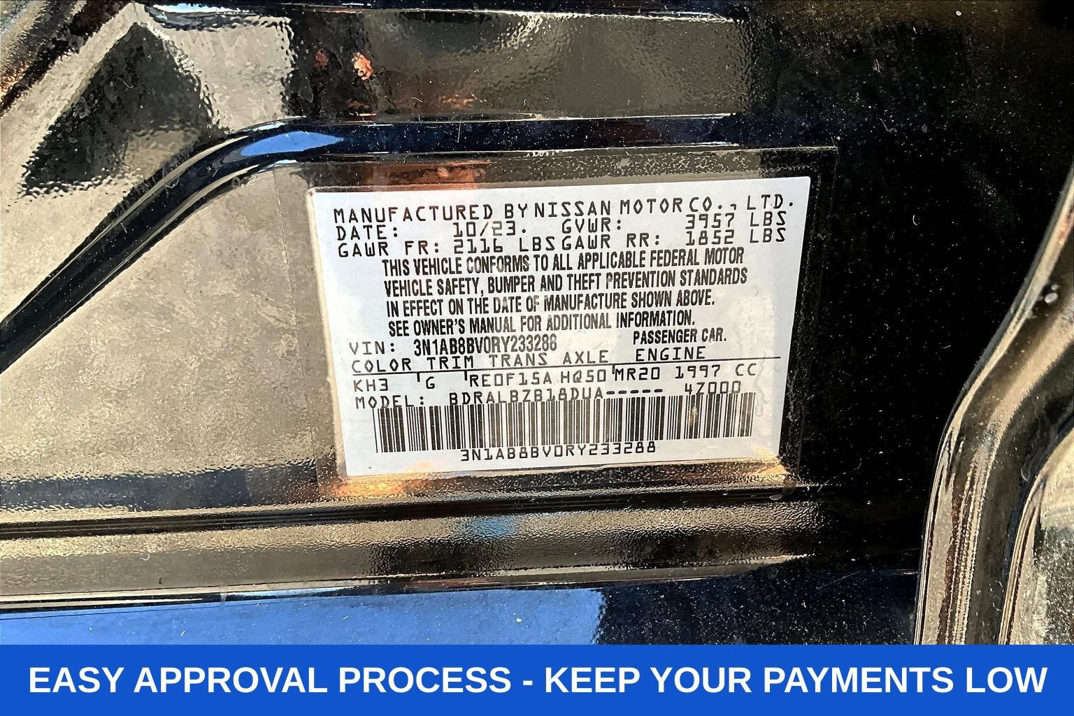 Used 2024 Nissan Sentra S w/ Trunk Package image 23