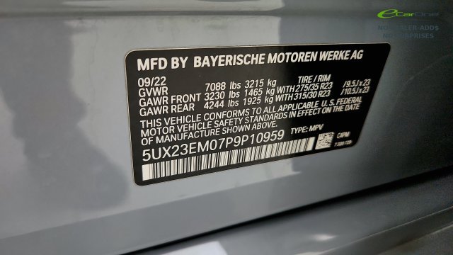 Used 2023 BMW X7 xDrive40i w/ Executive Package AWD/4WD image 79