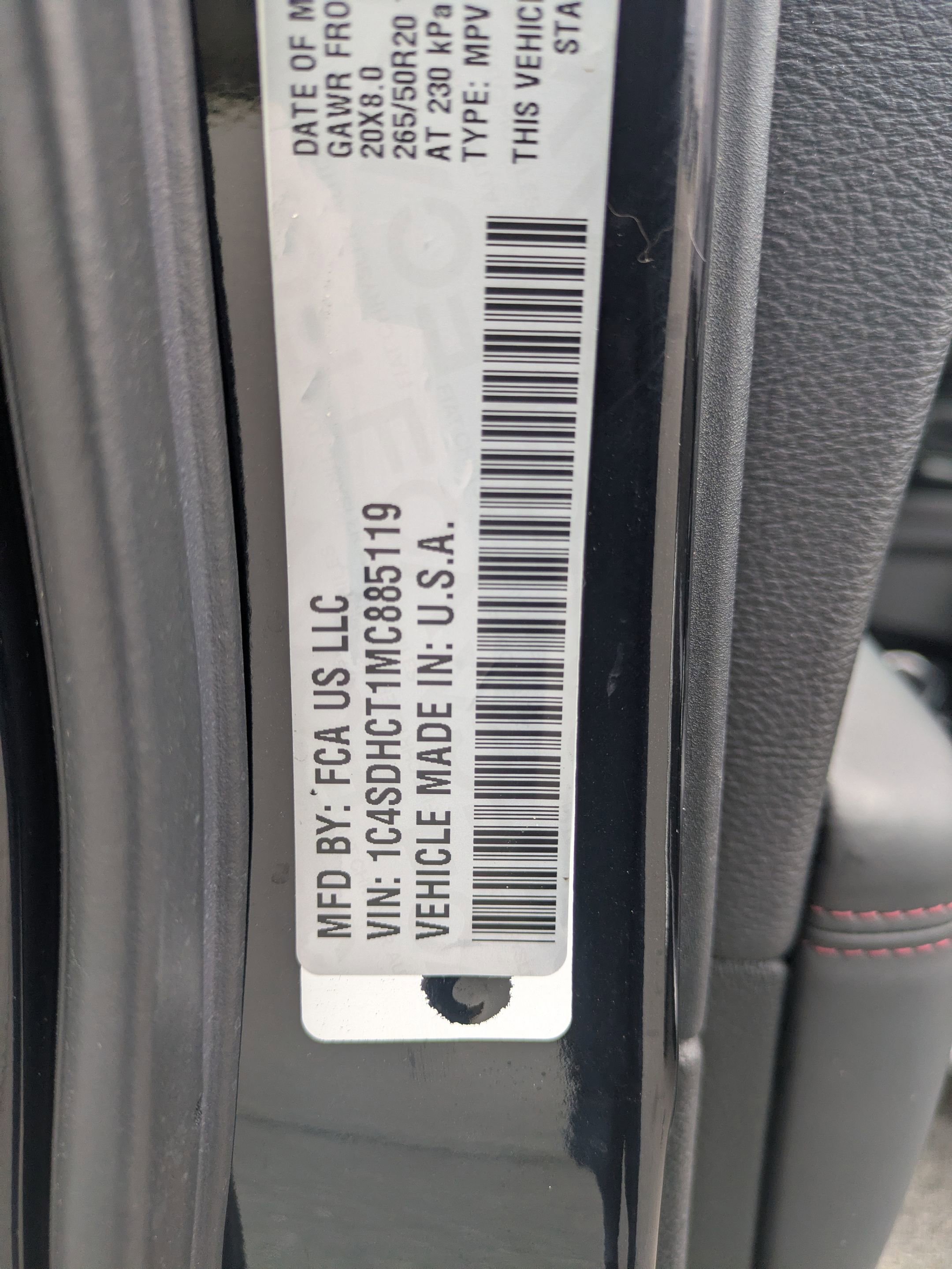 Used 2021 Dodge Durango R/T w/ Technology Group image 36