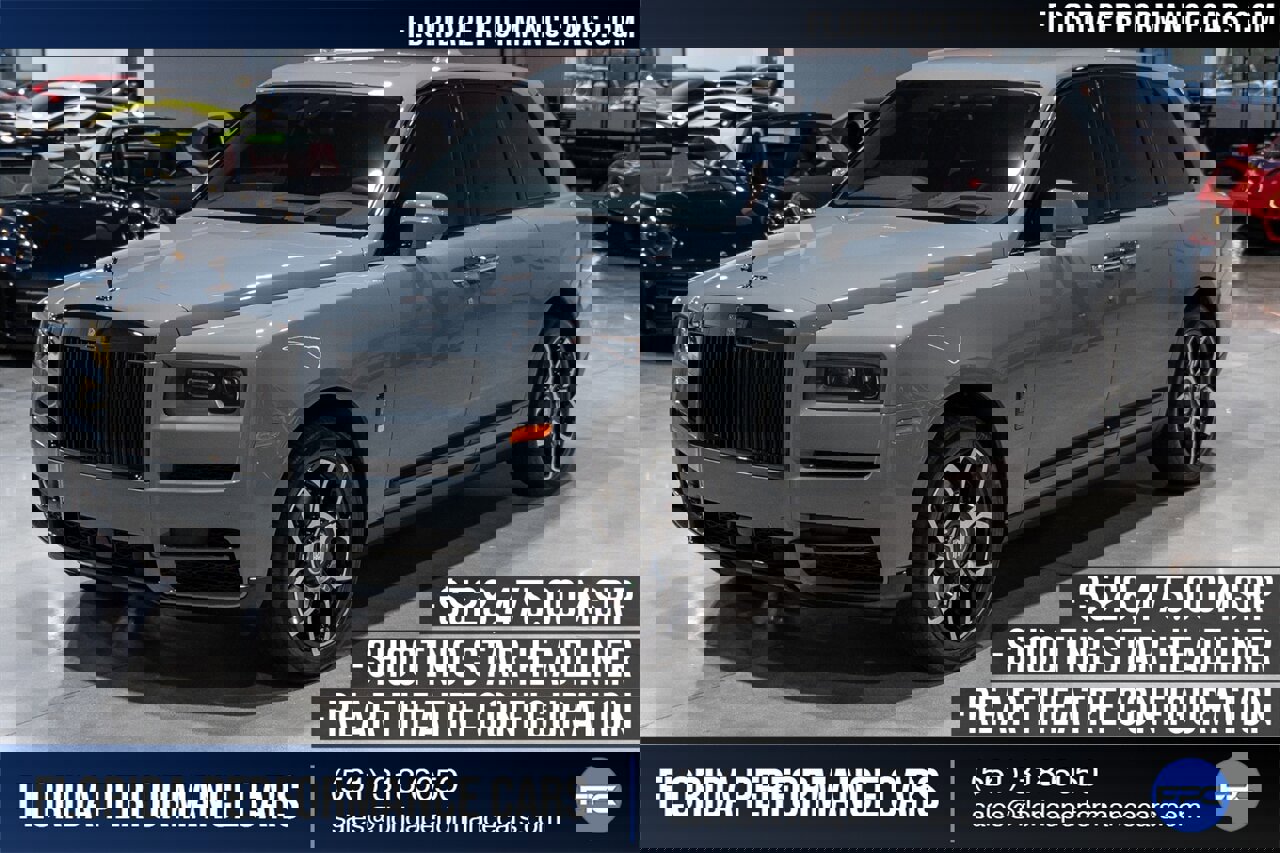 Used 2023 Rolls-Royce Cullinan Black Badge w/ Driver's Package