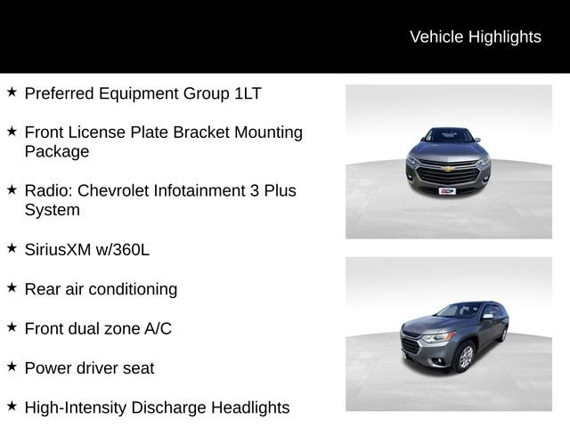 Certified 2020 Chevrolet Traverse LT AWD/4WD image 13