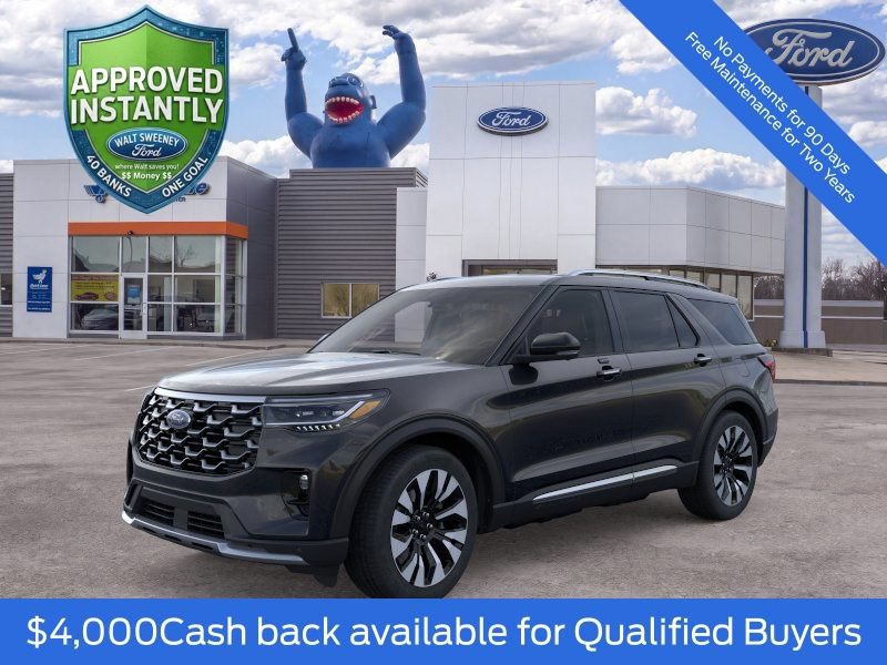 New 2026 Ford Explorer Platinum w/ LUX Leather Package