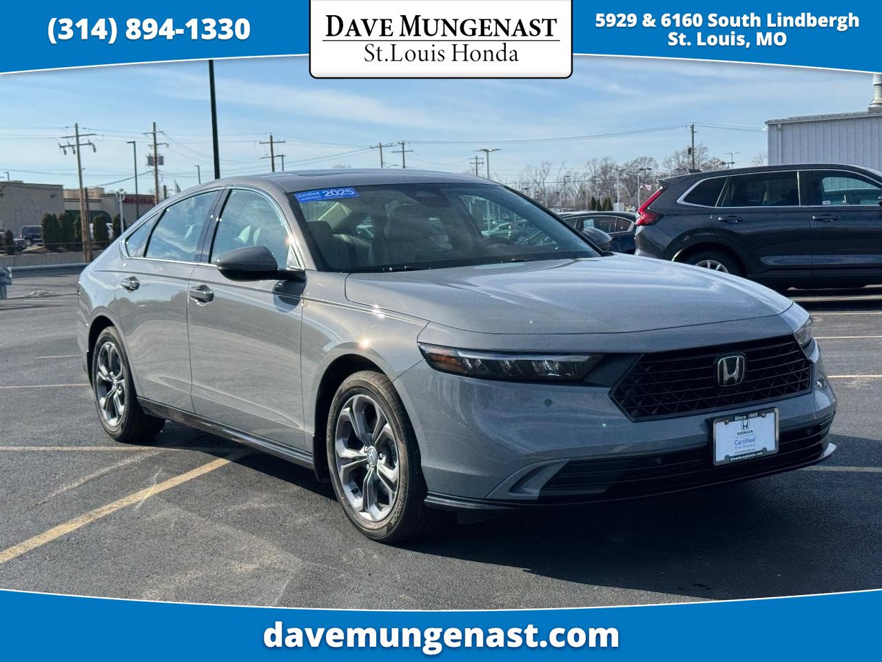 Certified 2025 Honda Accord EX-L