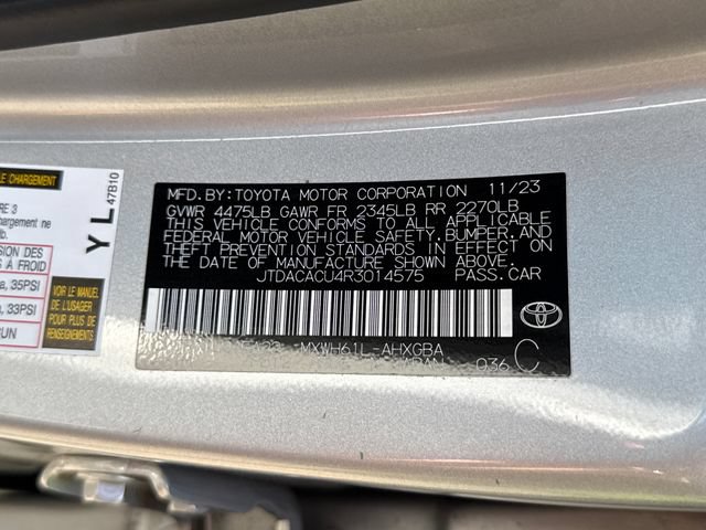 Certified 2024 Toyota Prius Prime FWD image 23