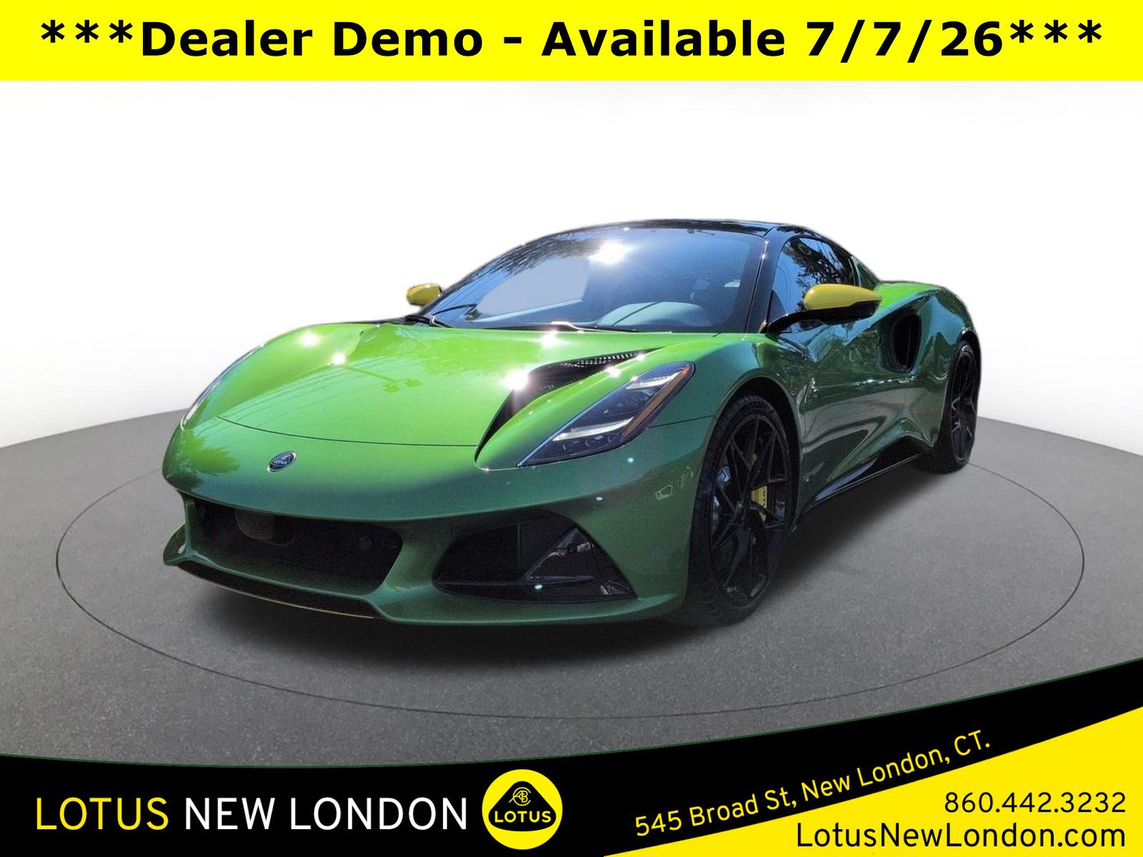 New 2026 Lotus Emira SE RWD image 1