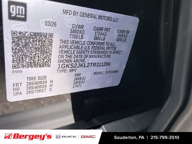 New 2026 GMC Yukon XL Denali w/ Denali Reserve Package AWD/4WD image 37