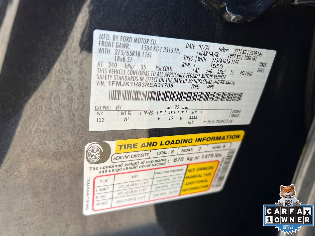 Used 2024 Ford Expedition Max XLT RWD image 38