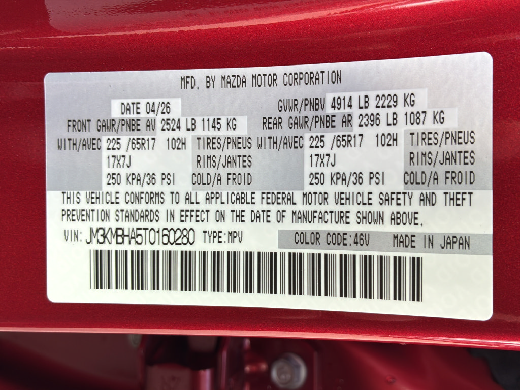 New 2026 MAZDA CX-5 Select AWD/4WD image 38