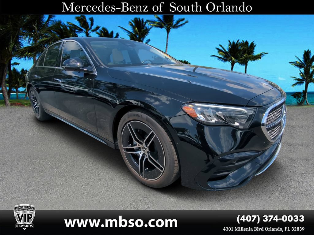 Used 2025 Mercedes-Benz E 350 4MATIC Sedan image 1