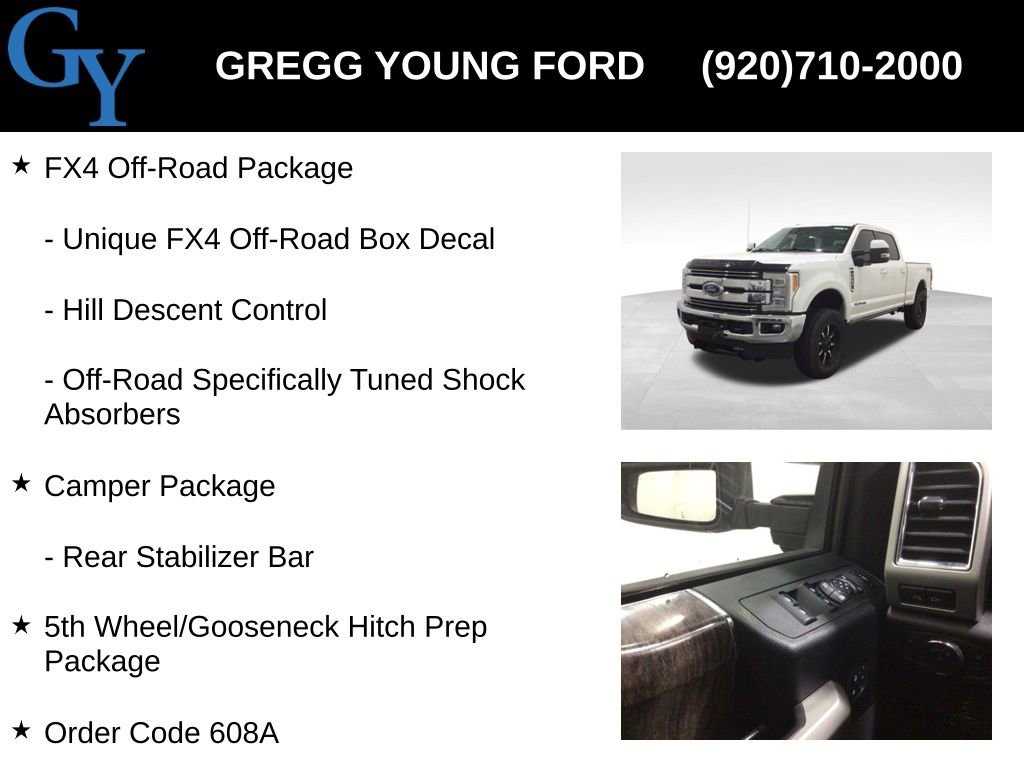 Used 2018 Ford F250 Lariat w/ Lariat Ultimate Package image 7