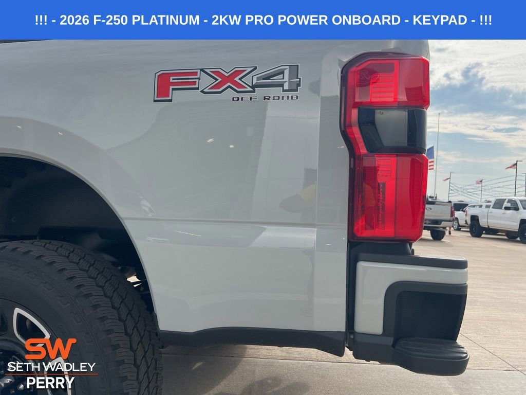 New 2026 Ford F250 Platinum image 9