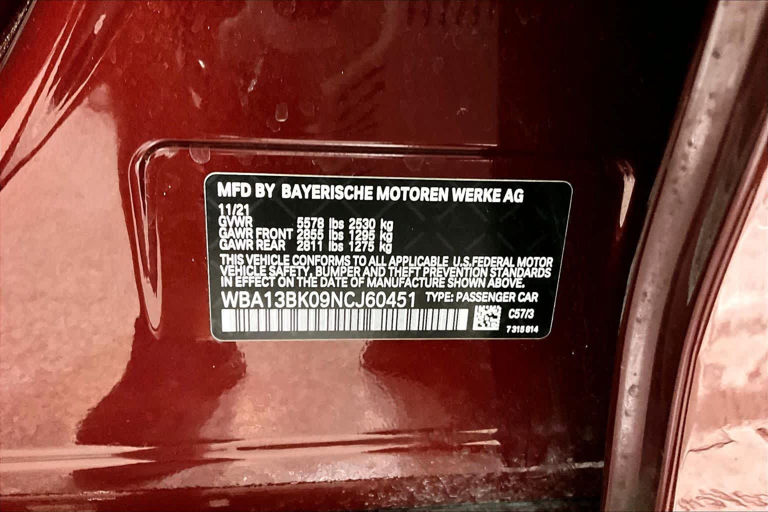 Used 2022 BMW M550i xDrive w/ Dynamic Handling Package AWD/4WD image 34